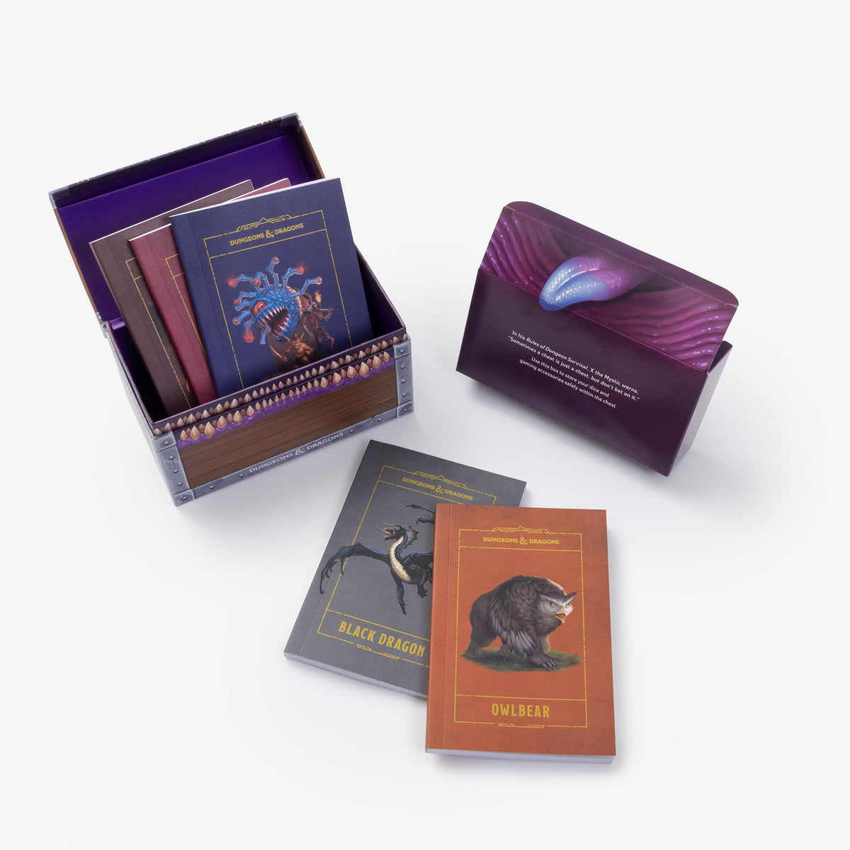 Mimic Treasure Chest Notebook Set (Dungeons & Dragons)