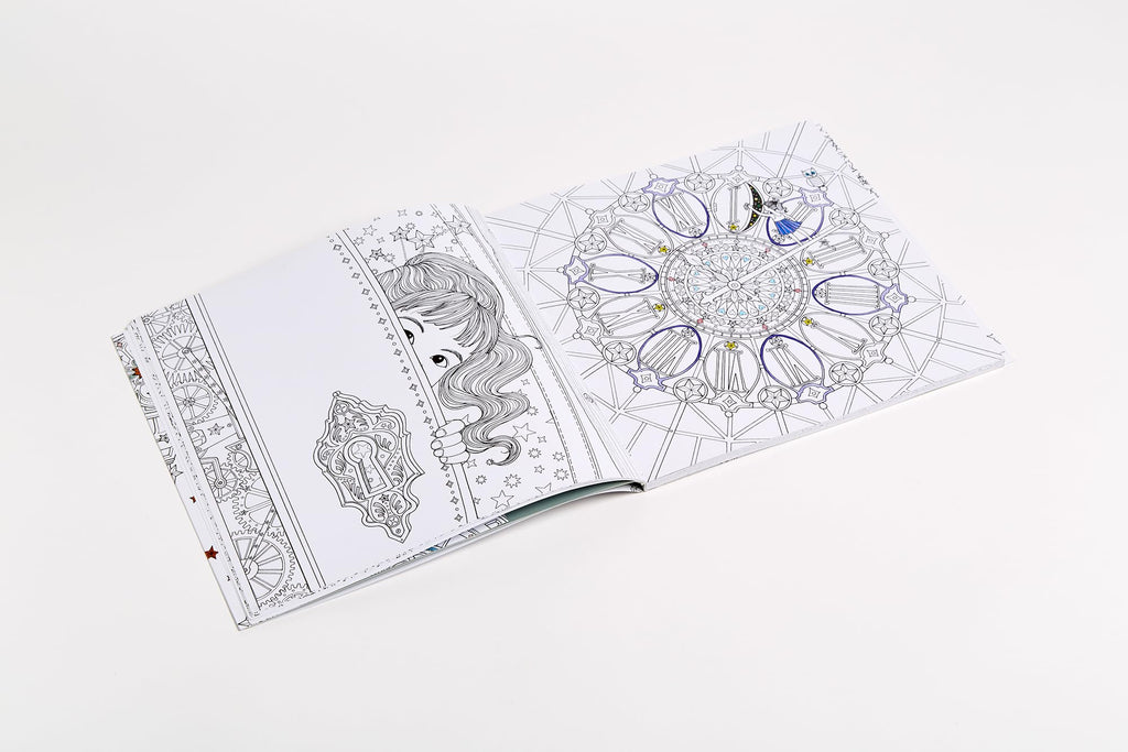 The Time Chamber: A Magical Story and Coloring Book (Time Adult Coloring Books)