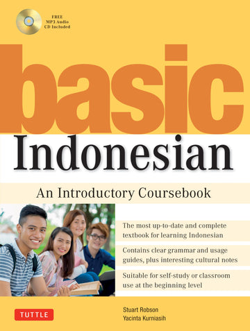 Basic Indonesian: An Introductory Coursebook (Audio Recordings Included)