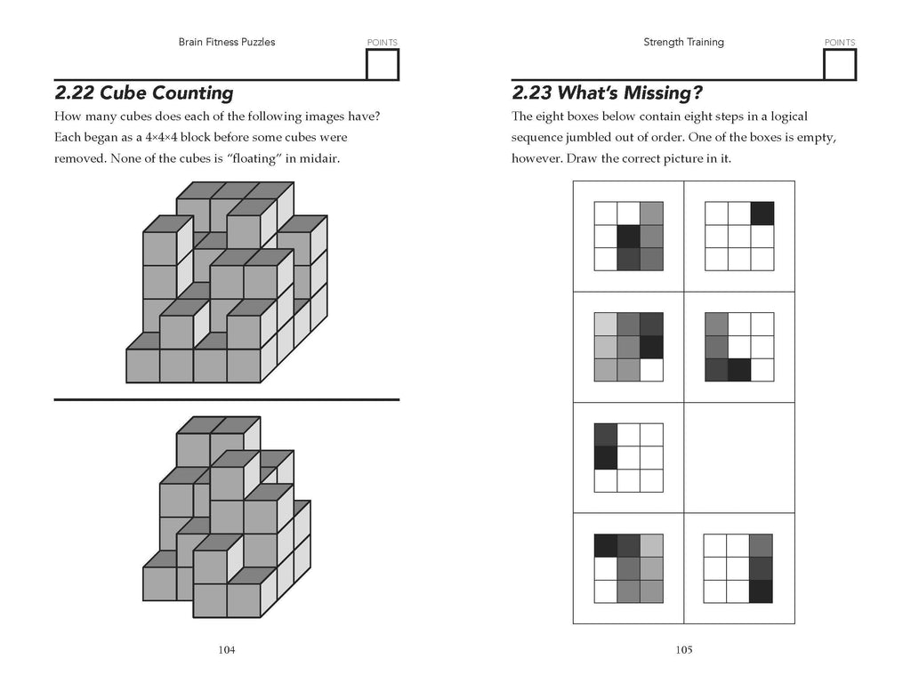 Brain Fitness Puzzles: Stimulate Your Mind with More Than 80 Exercises, Games, and Tests