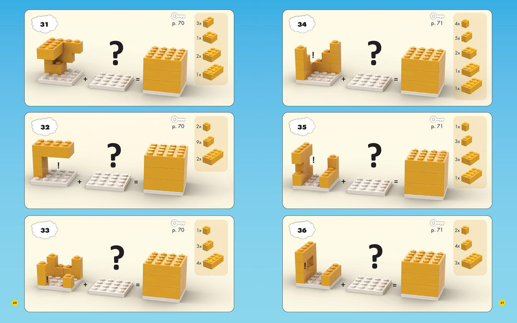 The Great LEGO® Puzzle Book: 120 Creative Building Challenges
