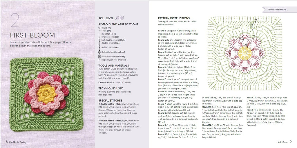 A Year of Granny Squares: 52 grannies to crochet, one for every week of the year