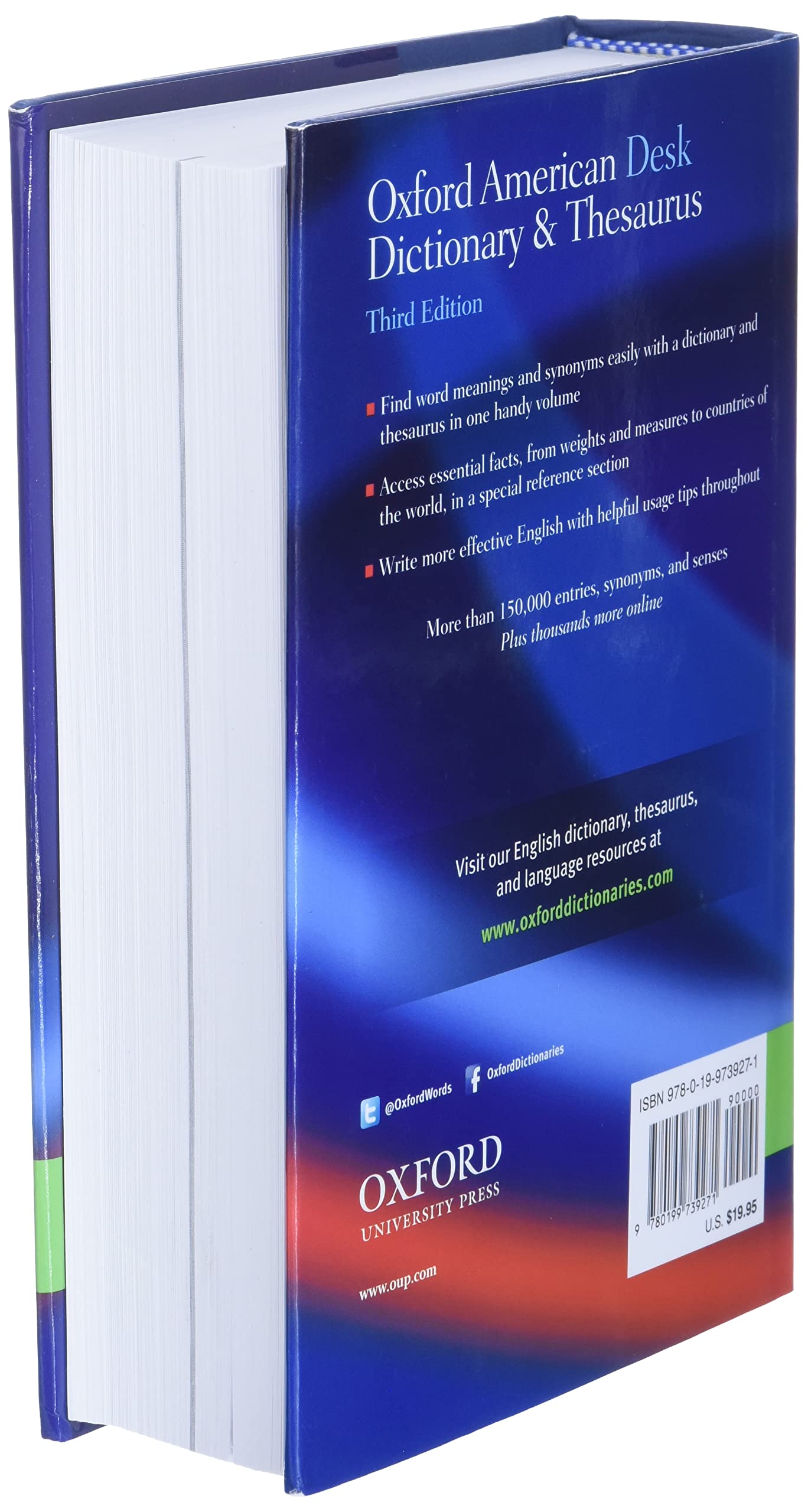Oxford American Desk Dictionary & Thesaurus