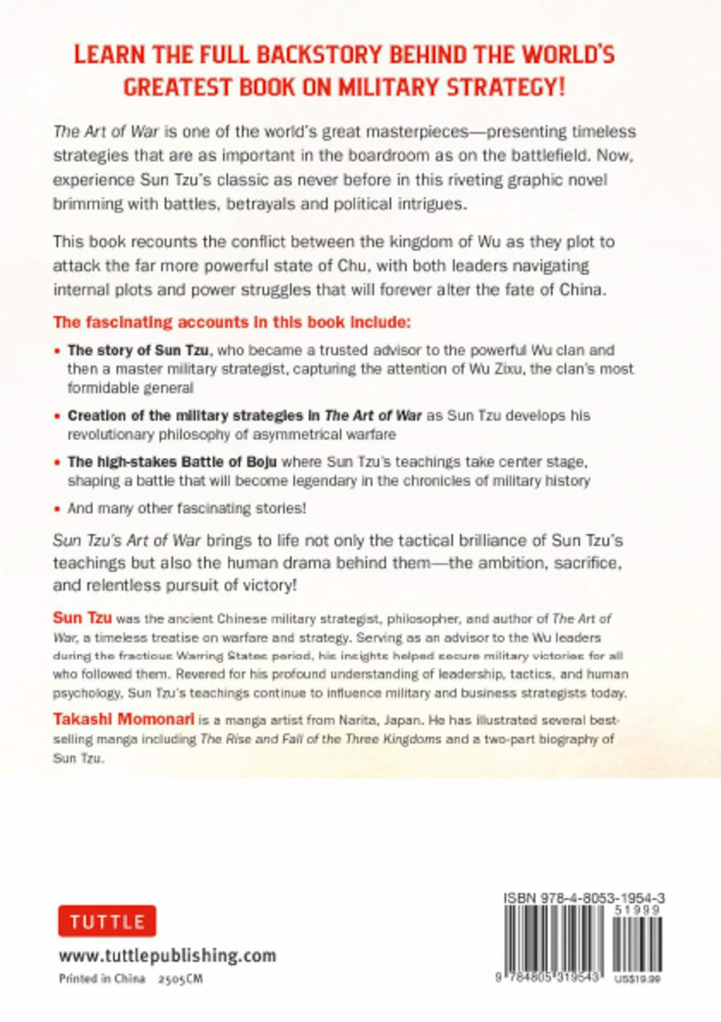 Sun Tzu's Art of War: The Manga Edition: The Full Story Behind Sun Tzu's Masterpiece!
