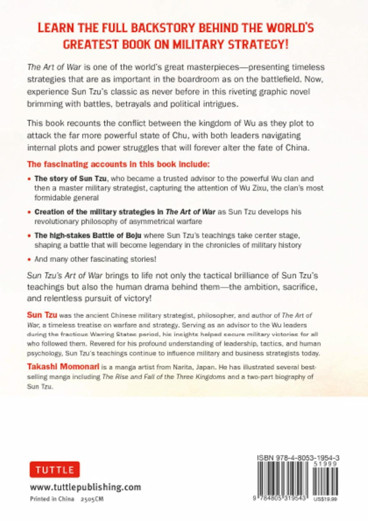 Sun Tzu's Art of War: The Manga Edition: The Full Story Behind Sun Tzu's Masterpiece!