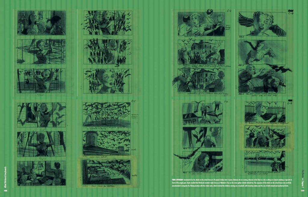 Alfred Hitchcock Storyboards