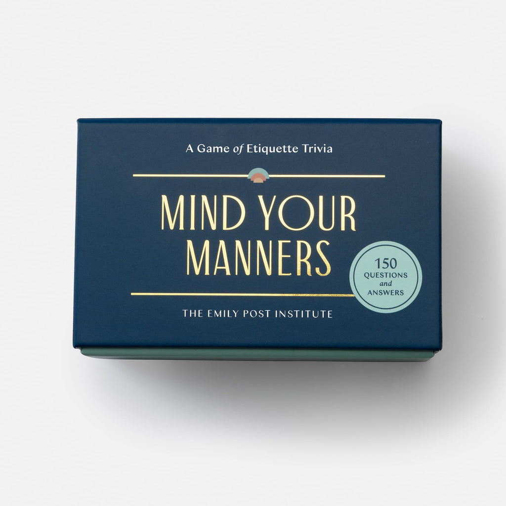 Mind Your Manners: A Game of Etiquette Trivia (Ultimate Trivia Card Games)