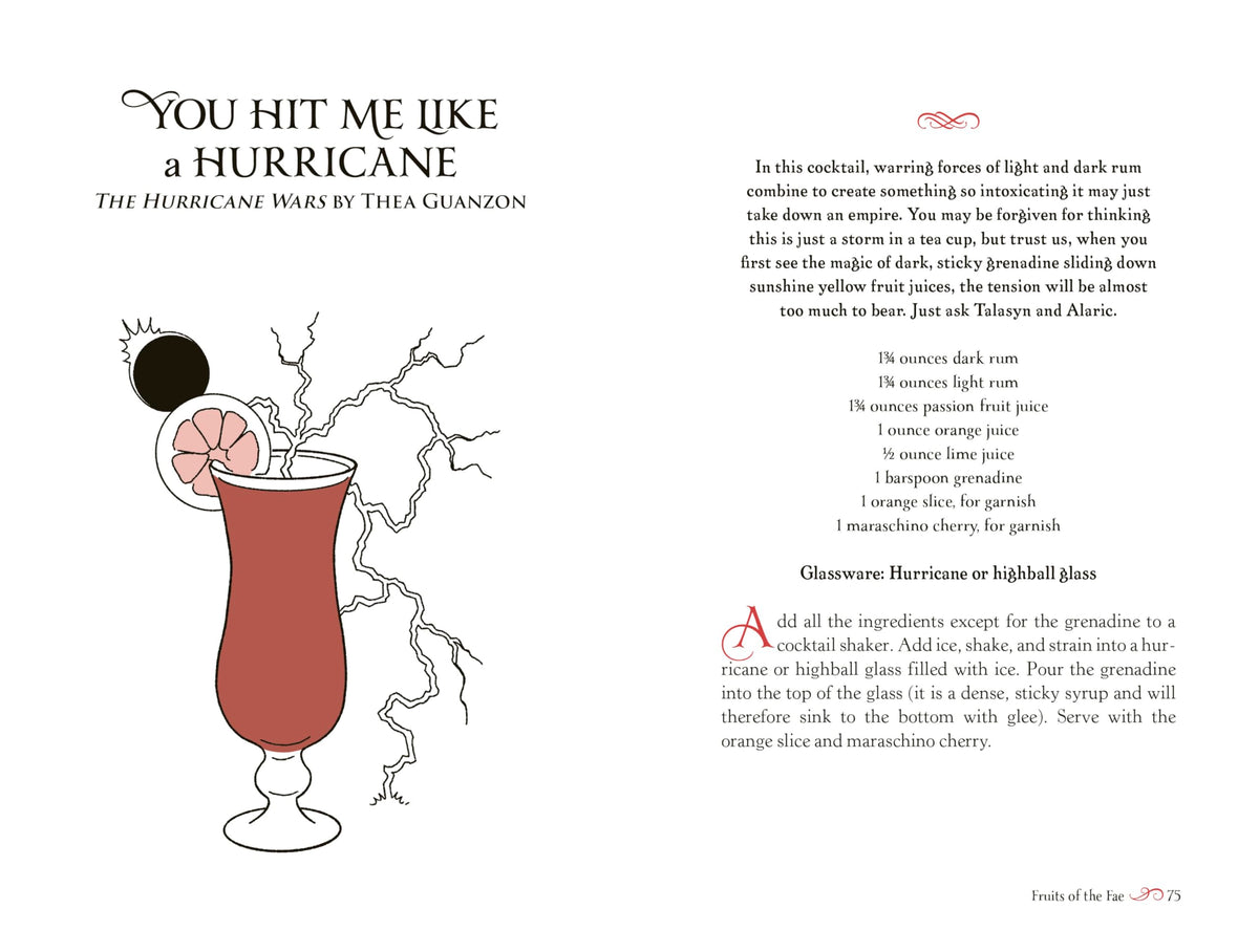 A Coupe of Thorns and Rosé: Romantasy Cocktails to Quench Your Thirst: A Cocktail Recipe Book