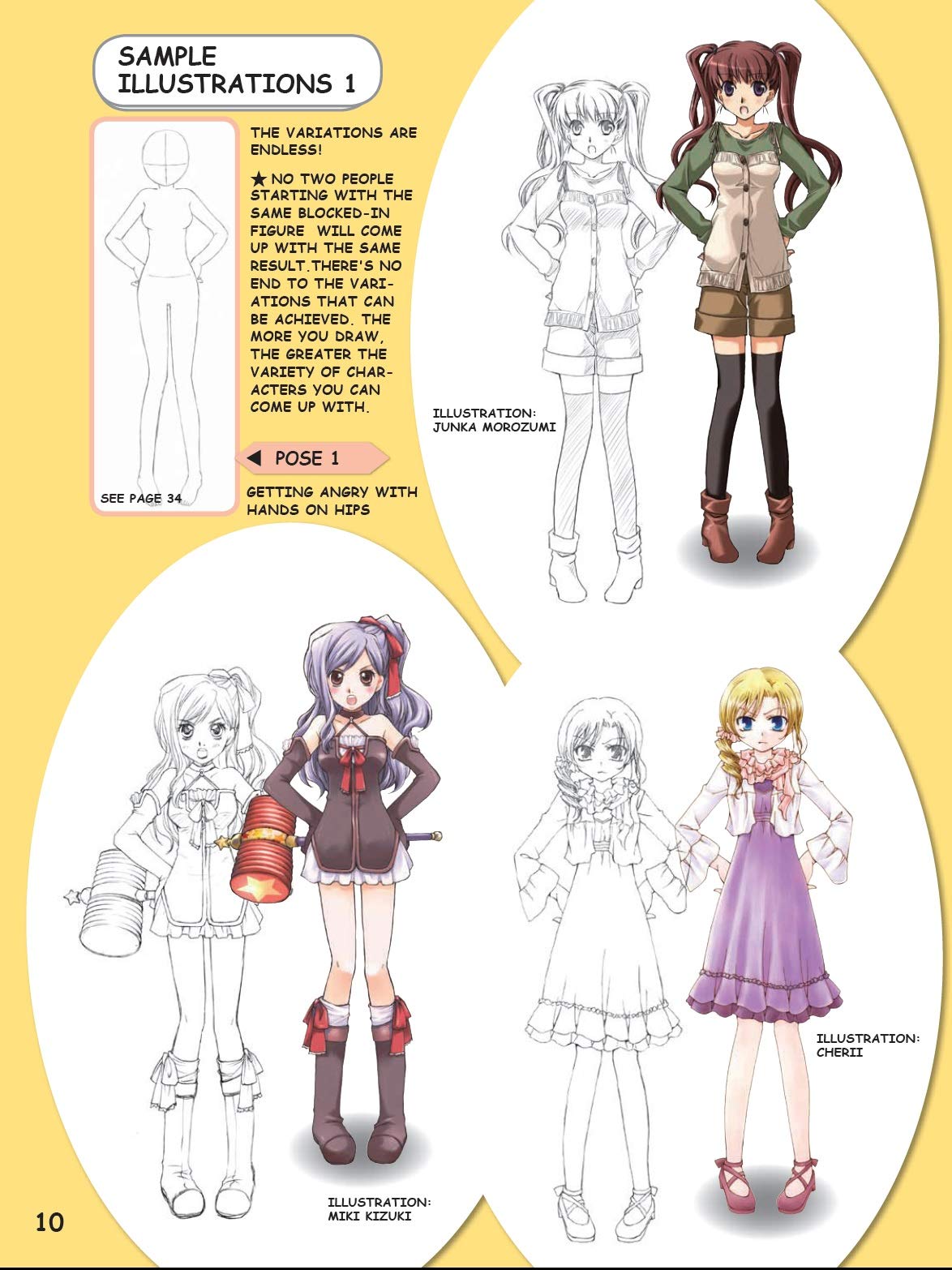 Drawing Basic Manga Characters: The Complete Guide for Beginners (The Easy 1-2-3 Method for Beginners)