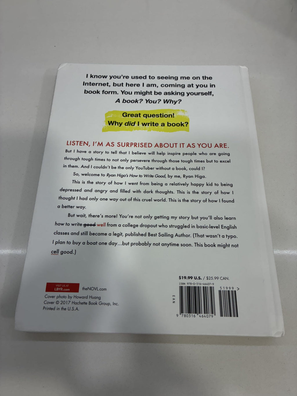 Ryan Higa's How to Write Good