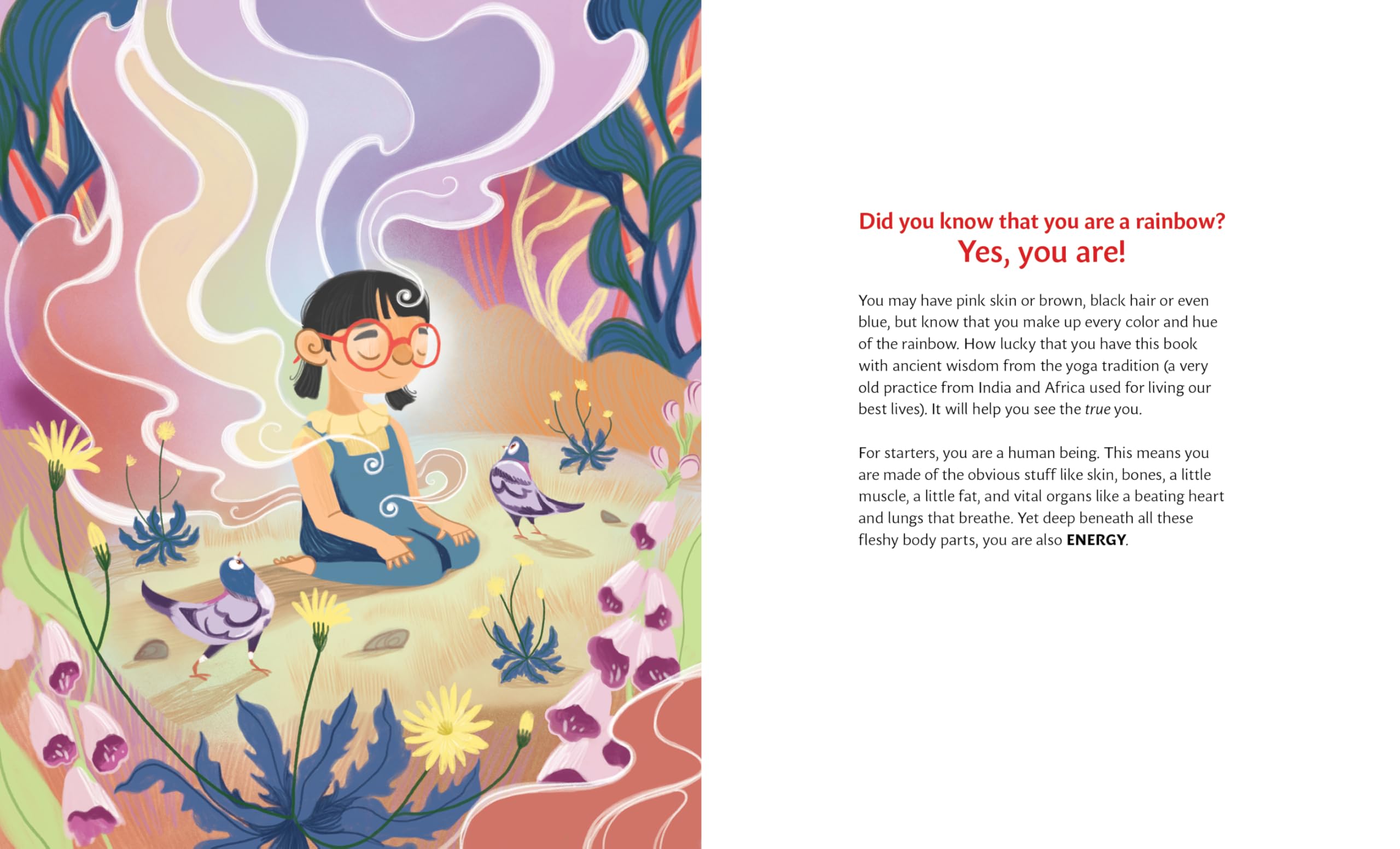 You are a Rainbow of Energy: A Kid's Guide to the Chakras