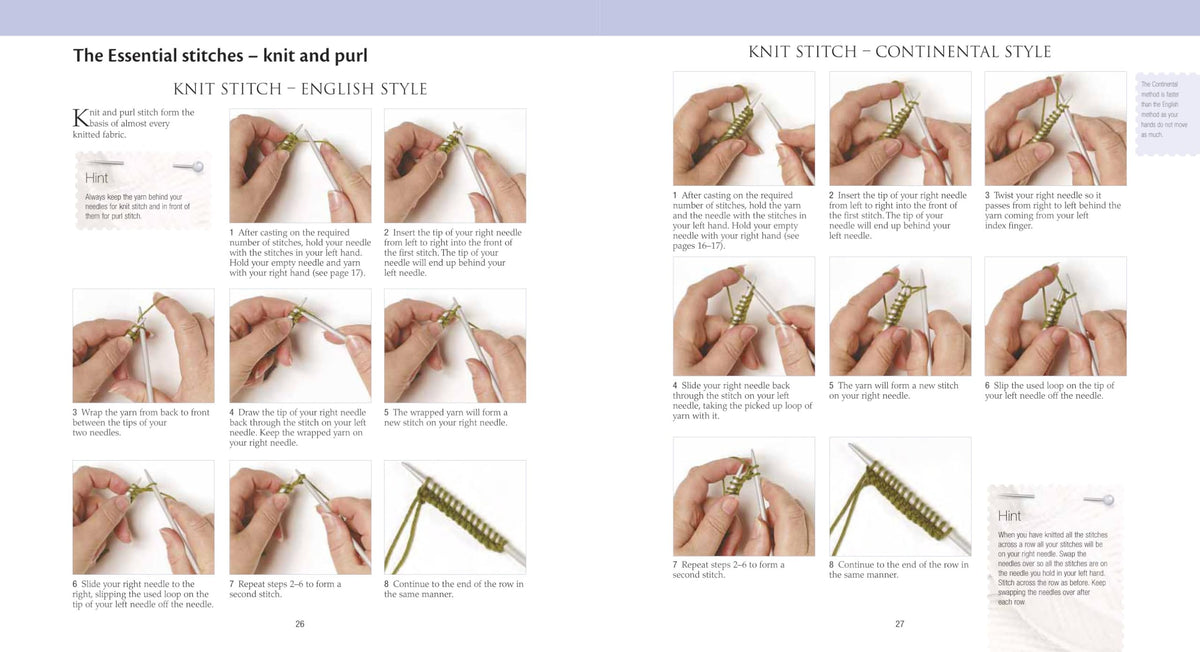 A-Z of Knitting: The ultimate resource for beginners and experienced knitters (A-Z of Needlecraft)