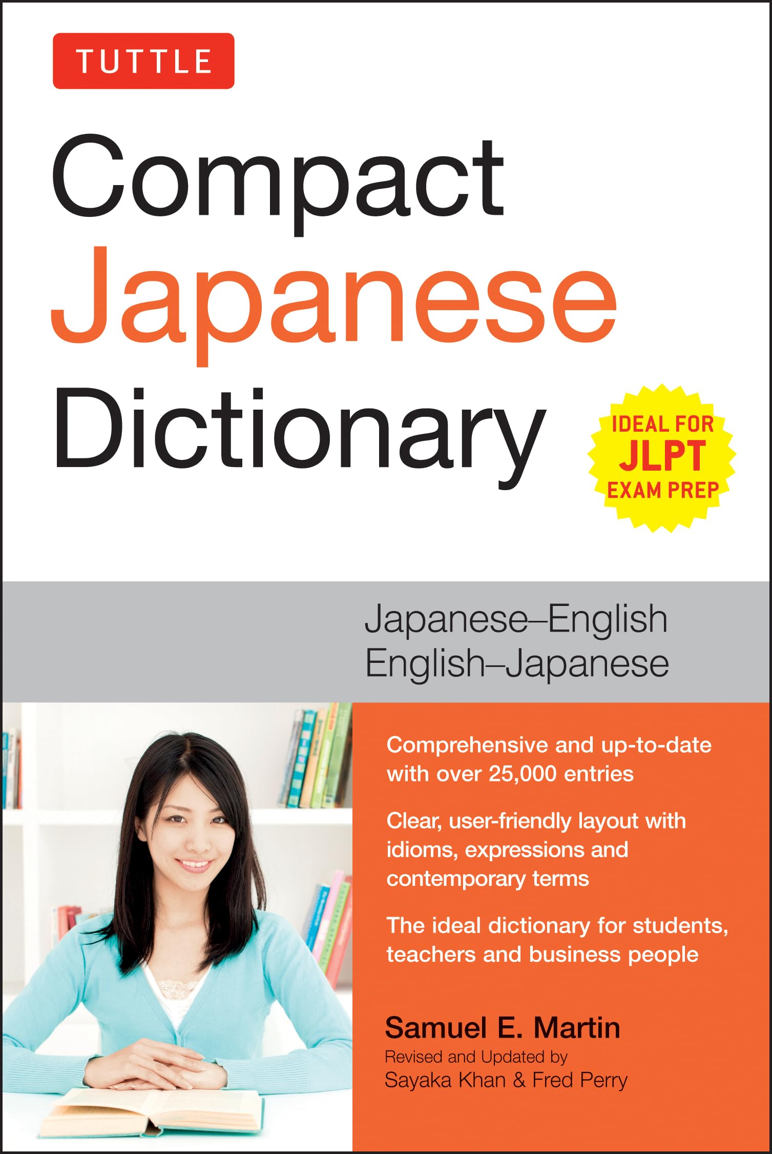 Tuttle Compact Japanese Dictionary: Japanese-English English-Japanese (Ideal for JLPT Exam Prep)