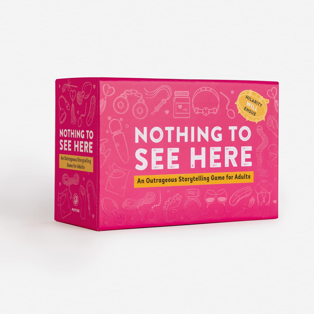 Nothing to See Here: An Outrageous Storytelling Game for Adults