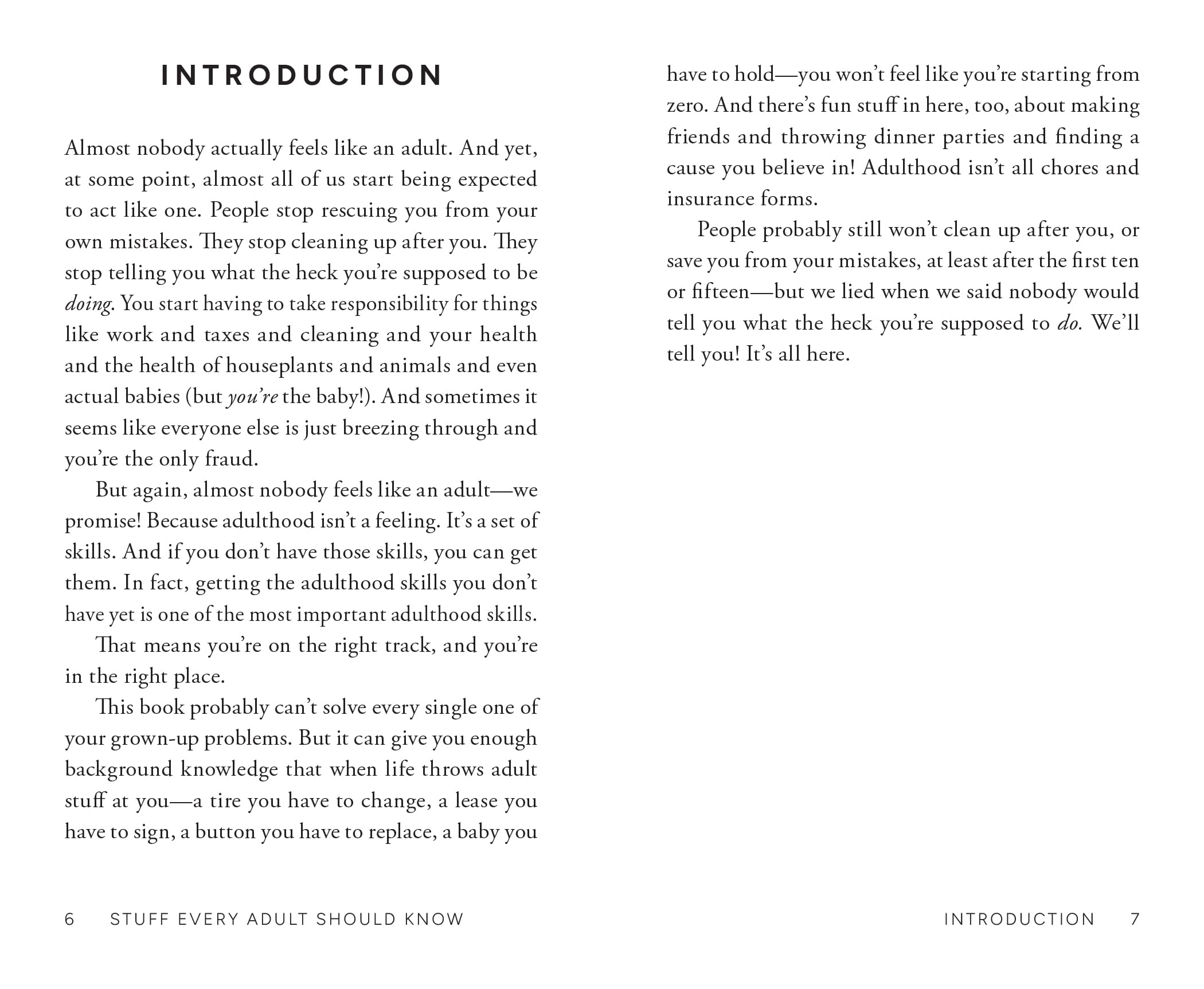 Stuff Every Adult Should Know: A Pocket-Sized Guide to Grown-Up Know-How, from Taxes to Small Talk (Stuff You Should Know)