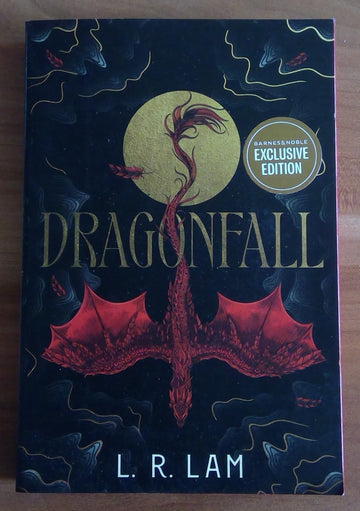 Dragonfall by L. R. Lam, Barnes & Noble Exclusive Edition, Paperback Fantasy Novel
