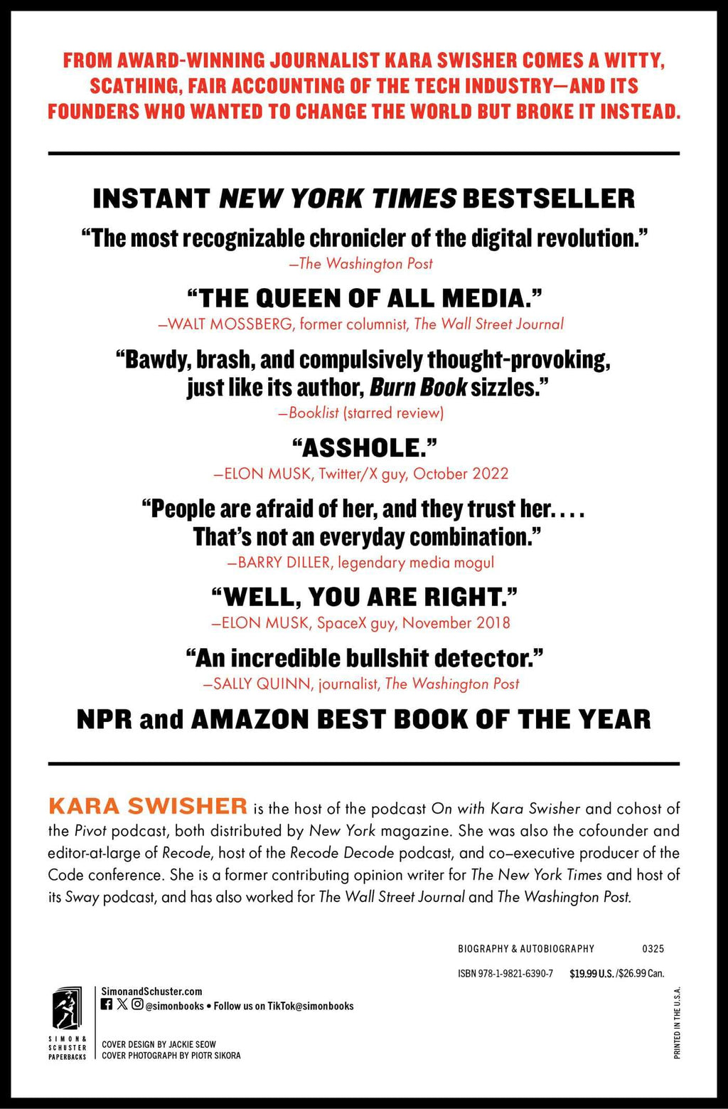 Burn Book: A Tech Love Story