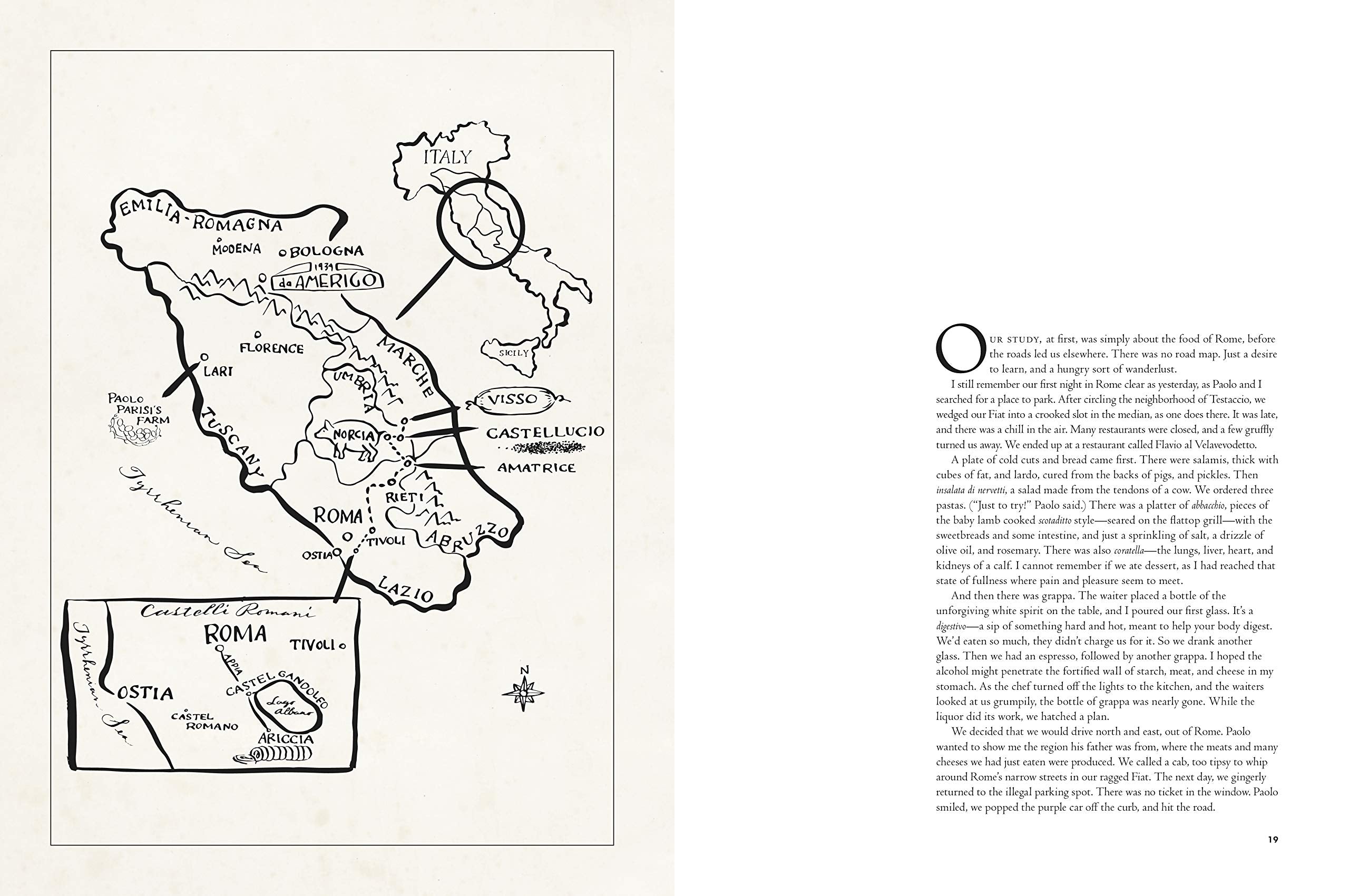 The Roads to Rome: A Cookbook