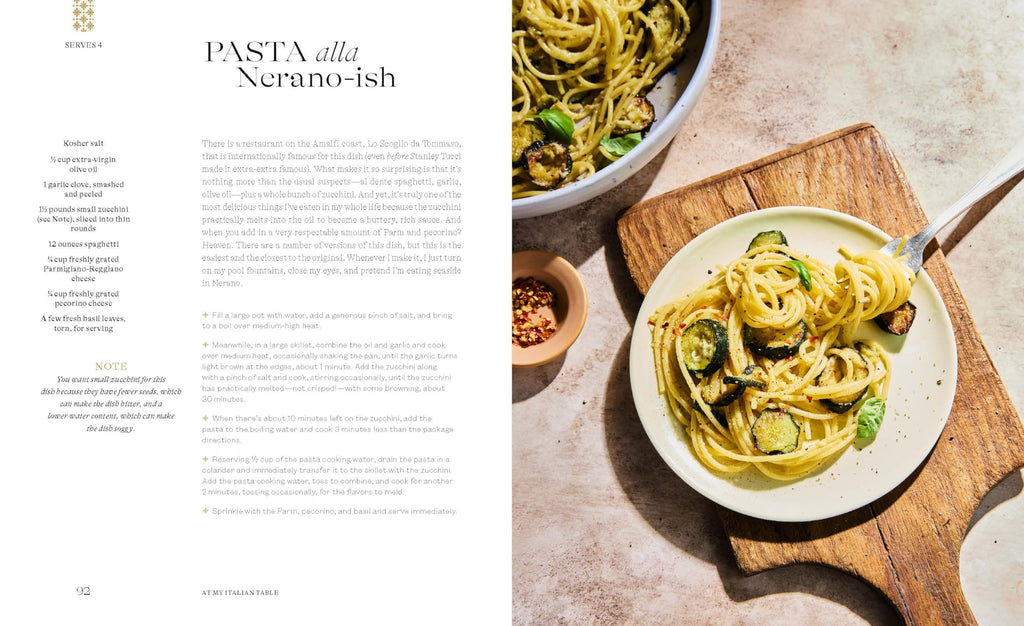 At My Italian Table: Family Recipes from My Cucina to Yours: A Cookbook