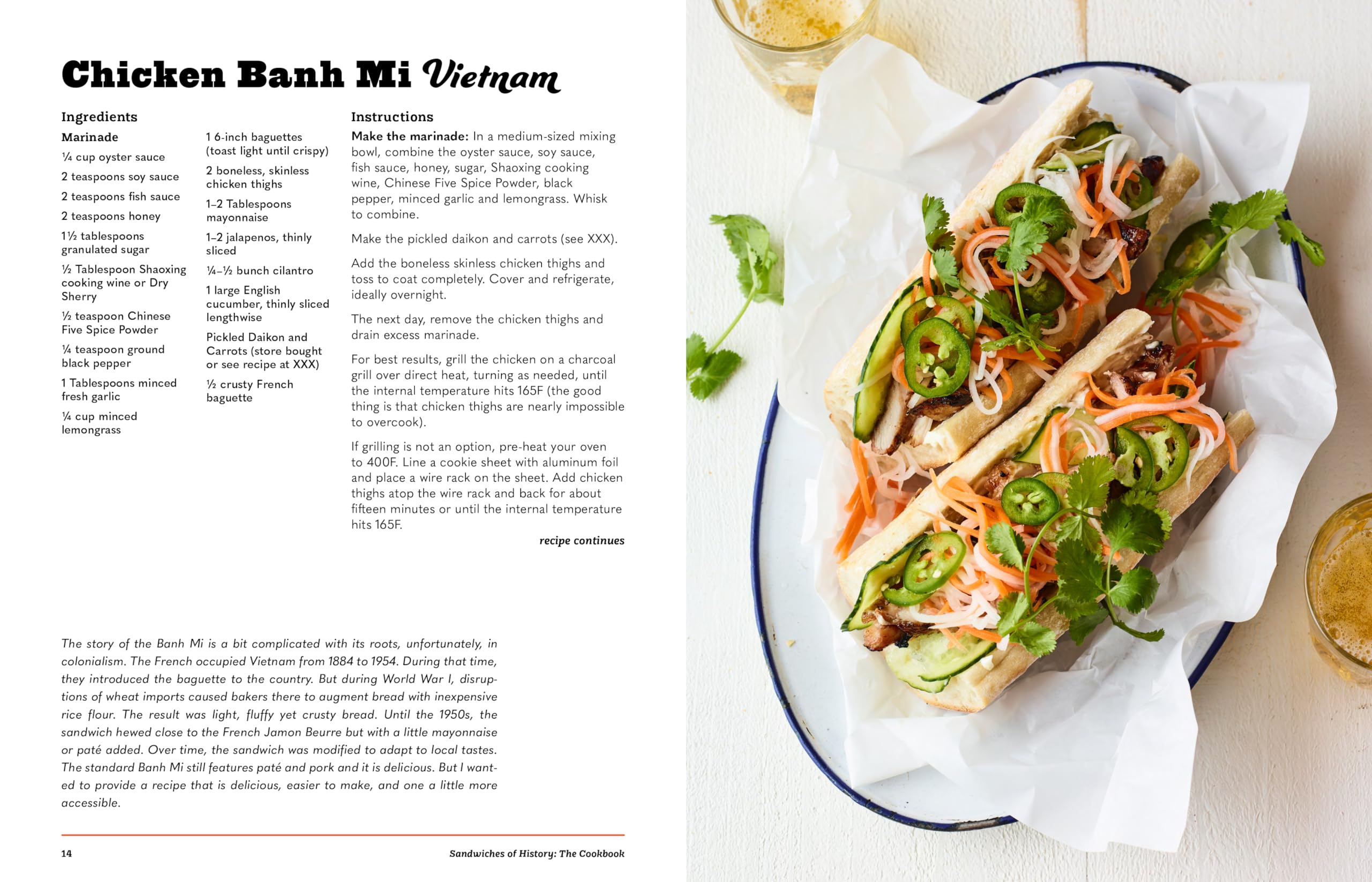 Sandwiches of History: The Cookbook: All the Best (and Most Surprising) Things People Have Put Between Slices of Bread