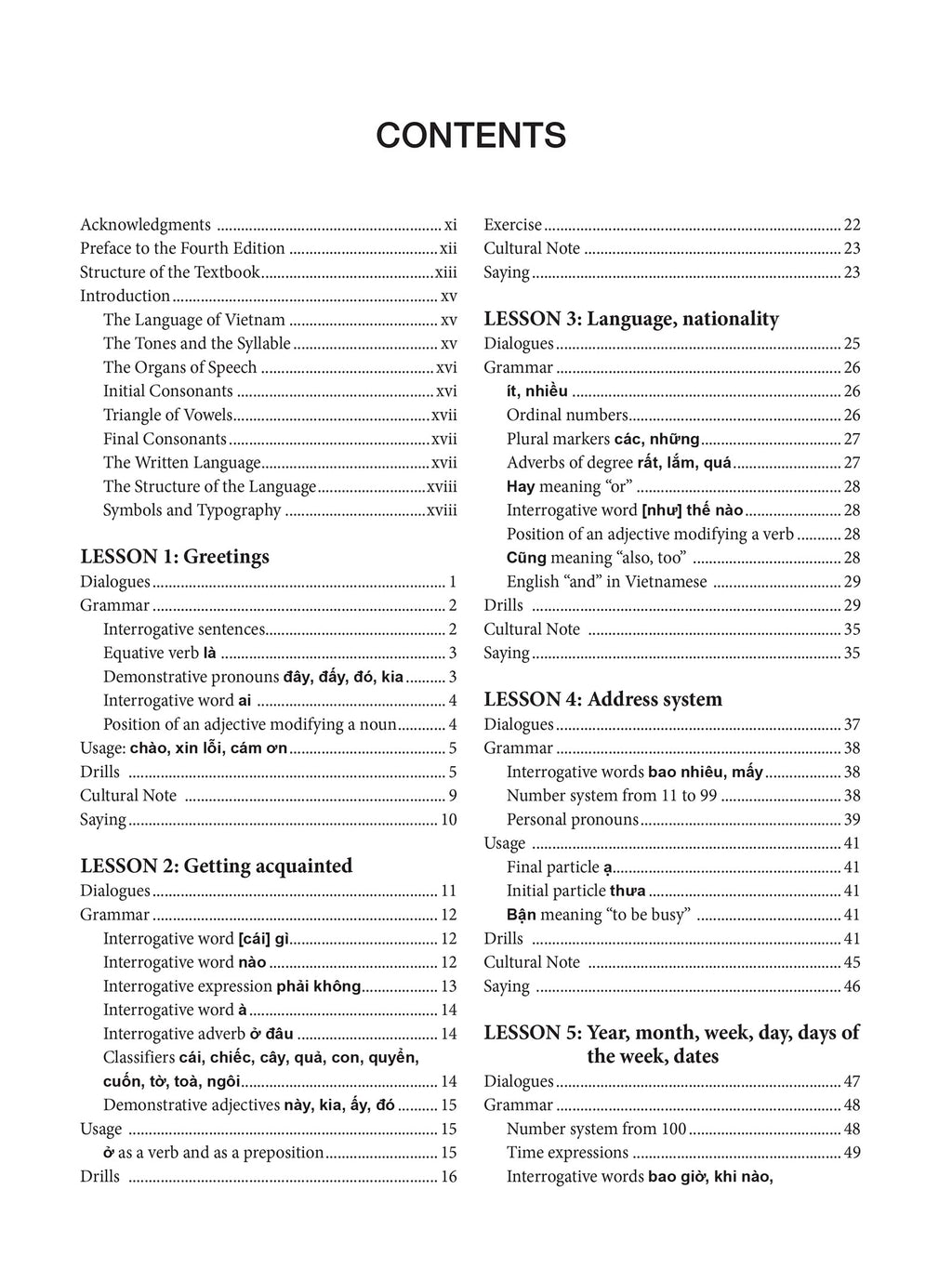 Elementary Vietnamese: Let's Speak Vietnamese, Revised and Updated Fourth Edition (Free Online Audio and Printable Flash Cards)