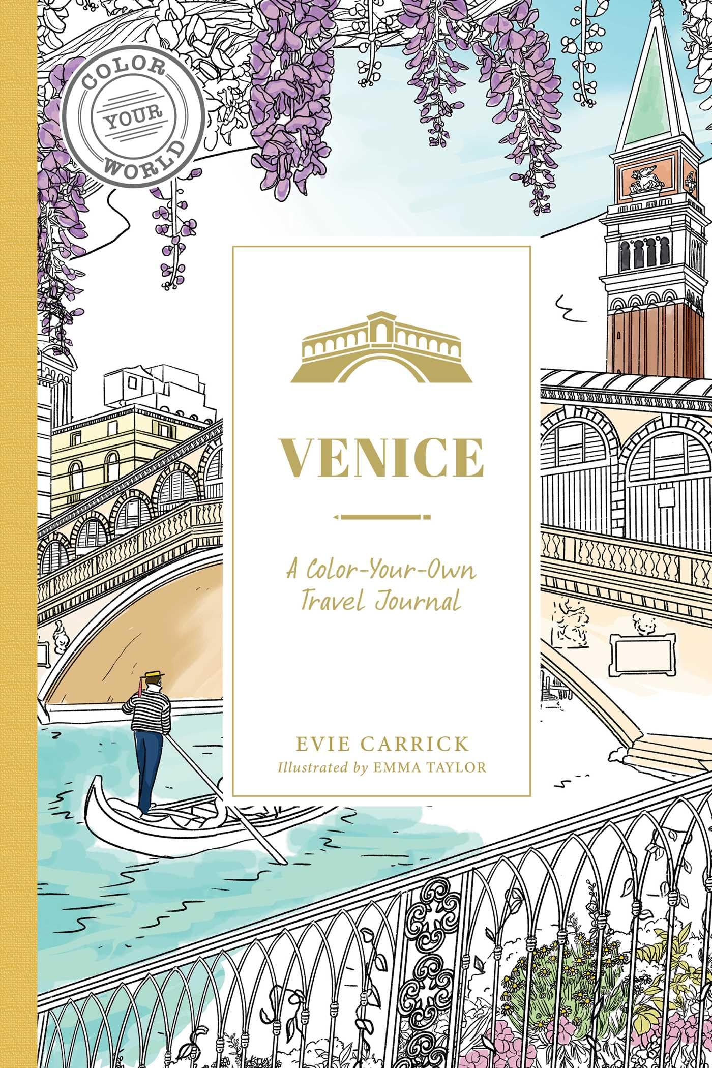 Venice: A Color-Your-Own Travel Journal (Color Your World Travel Journal Series)