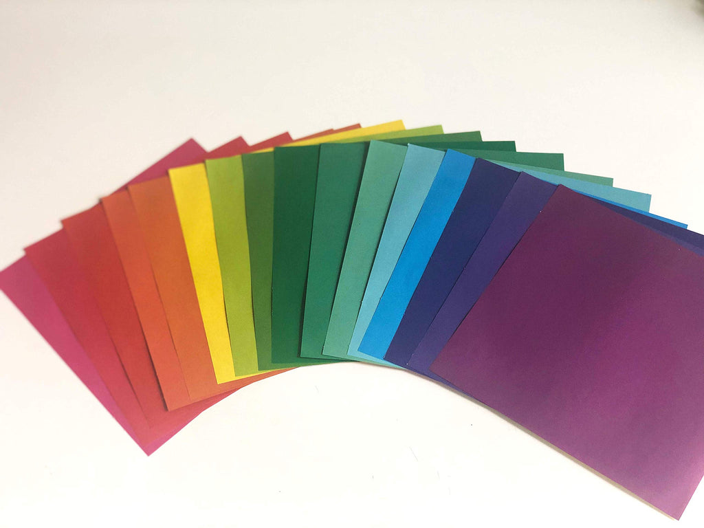 Origami Rainbow Paper Pack Book: 256 Double-Sided Folding Sheets (Includes Instructions for 8 Models)