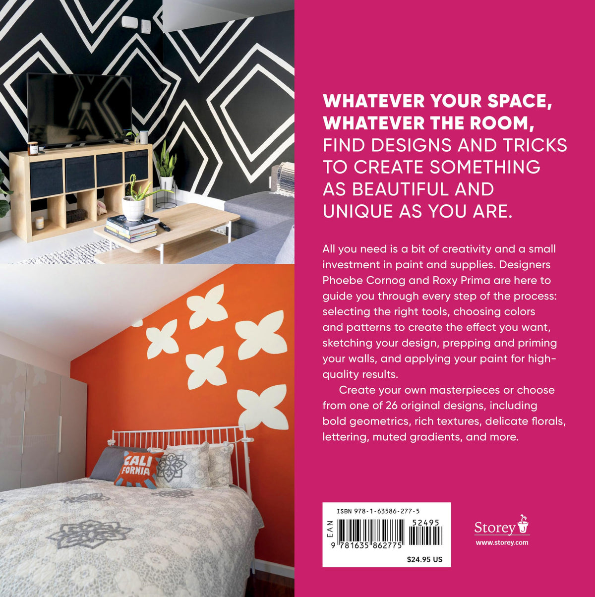 Wonder Walls: How to Transform Your Space with Colorful Geometrics, Graphic Lettering, and Other Fabulous Paint Techniques