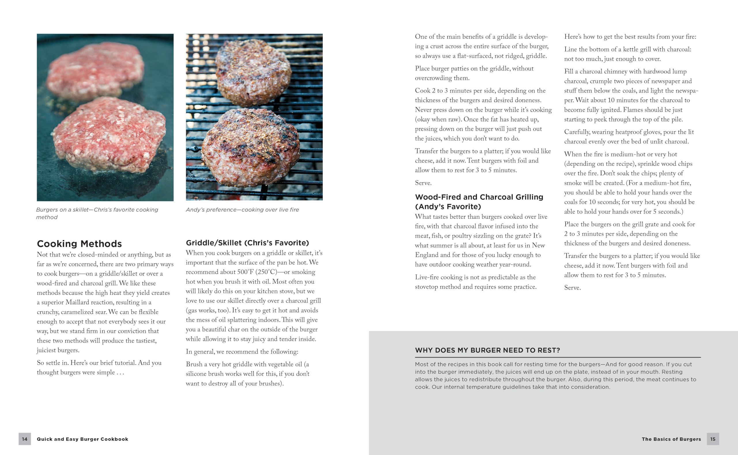 Quick and Easy Burger Cookbook: Fearless Recipes and Uncompromising Techniques for the Ultimate Patty