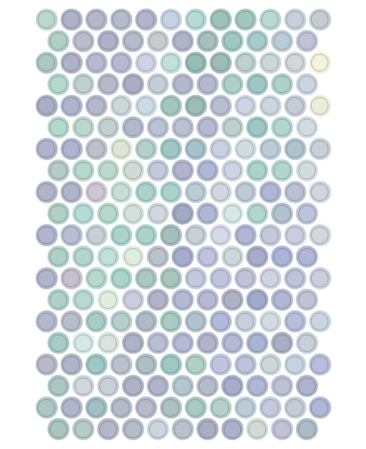 Sticker Van Gogh: Dot Art
