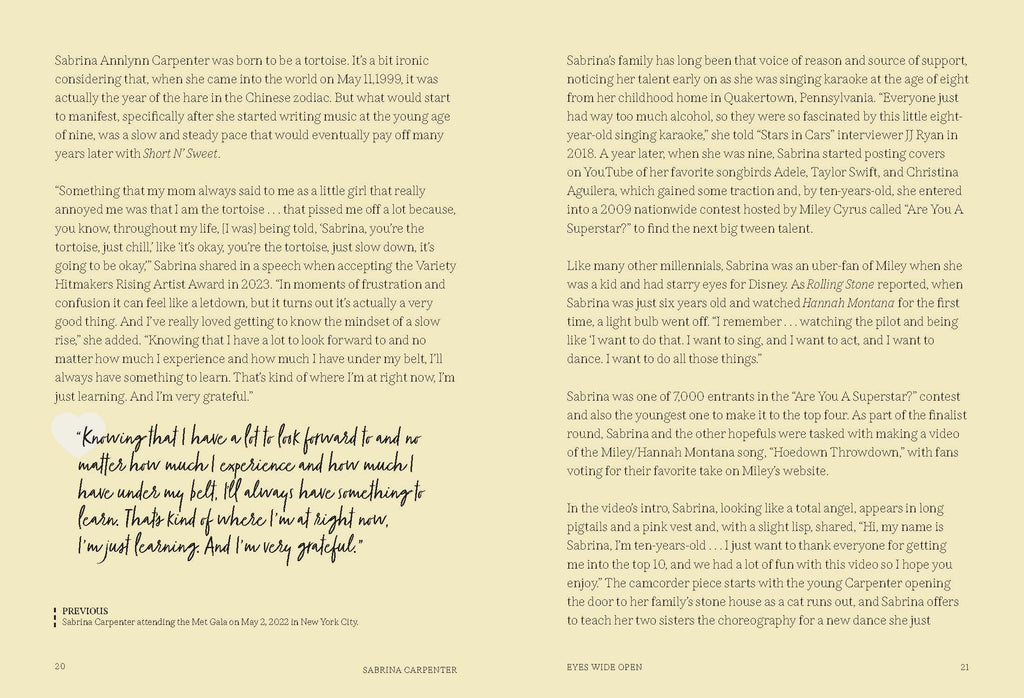 Sabrina Carpenter: A Vibrant Journey Through the Career and Influence of a Pop Princess (Fierce and Fearless)