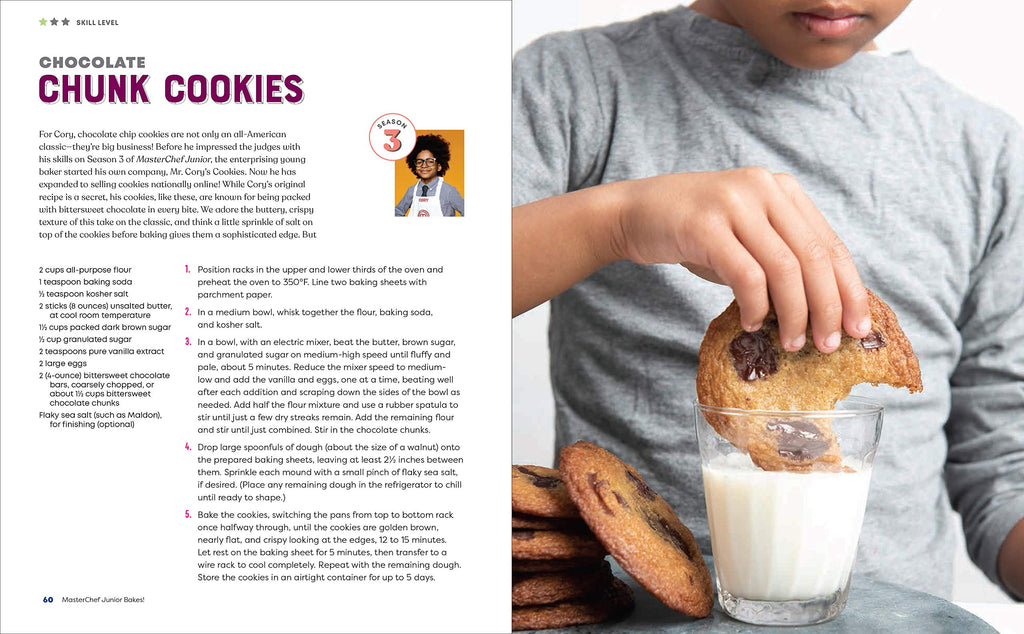 MasterChef Junior Bakes!: Bold Recipes and Essential Techniques to Inspire Young Bakers: A Baking Book