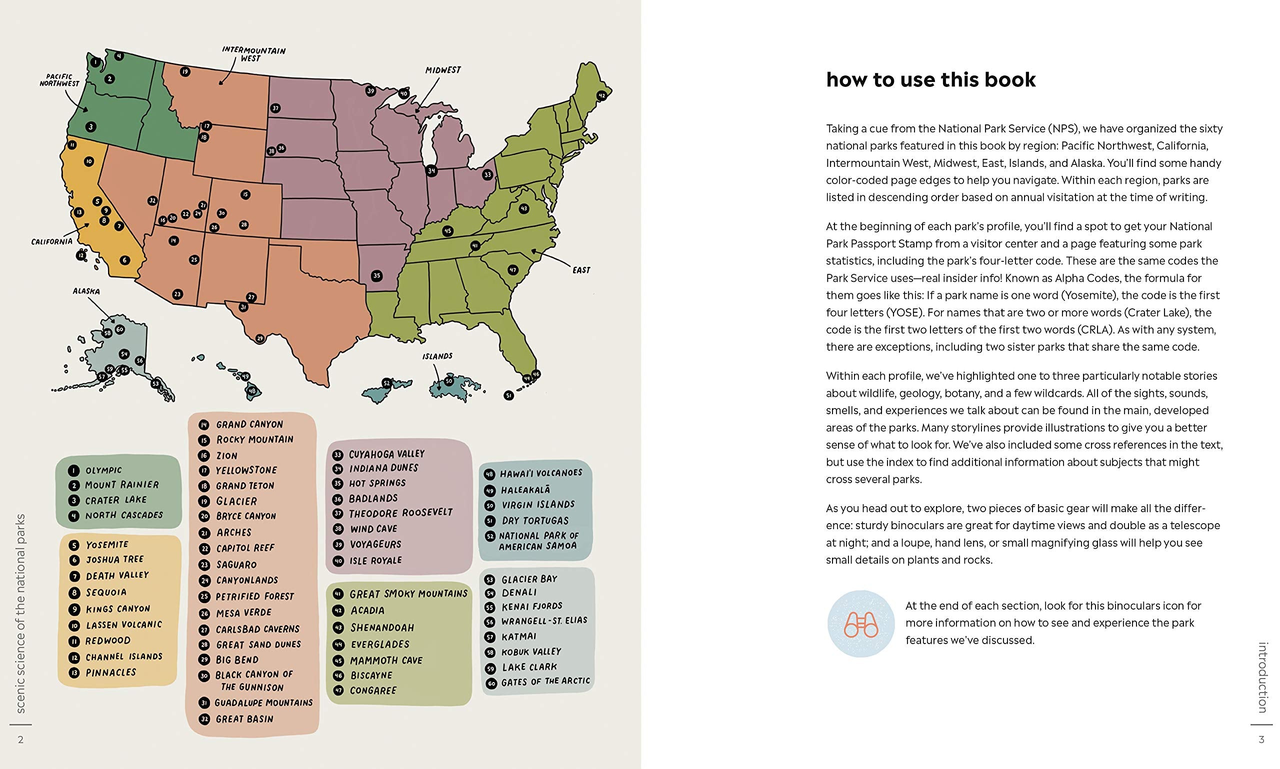 Scenic Science of the National Parks: An Explorer's Guide to Wildlife, Geology, and Botany
