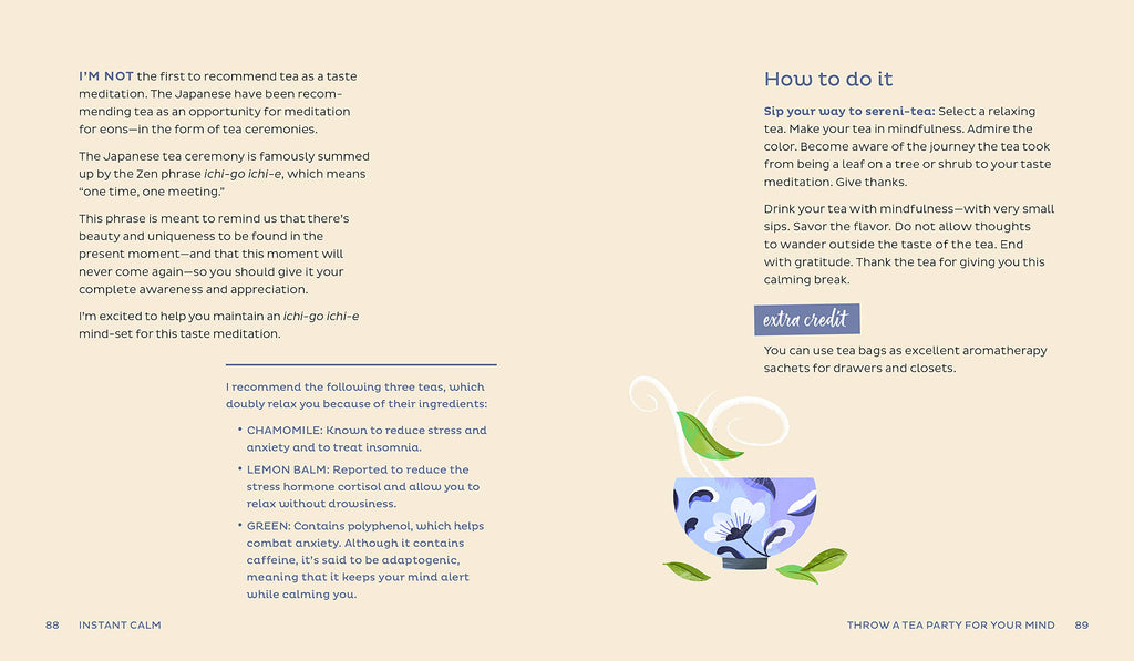 Instant Calm: 2-Minute Meditations to Create a Lifetime of Happy