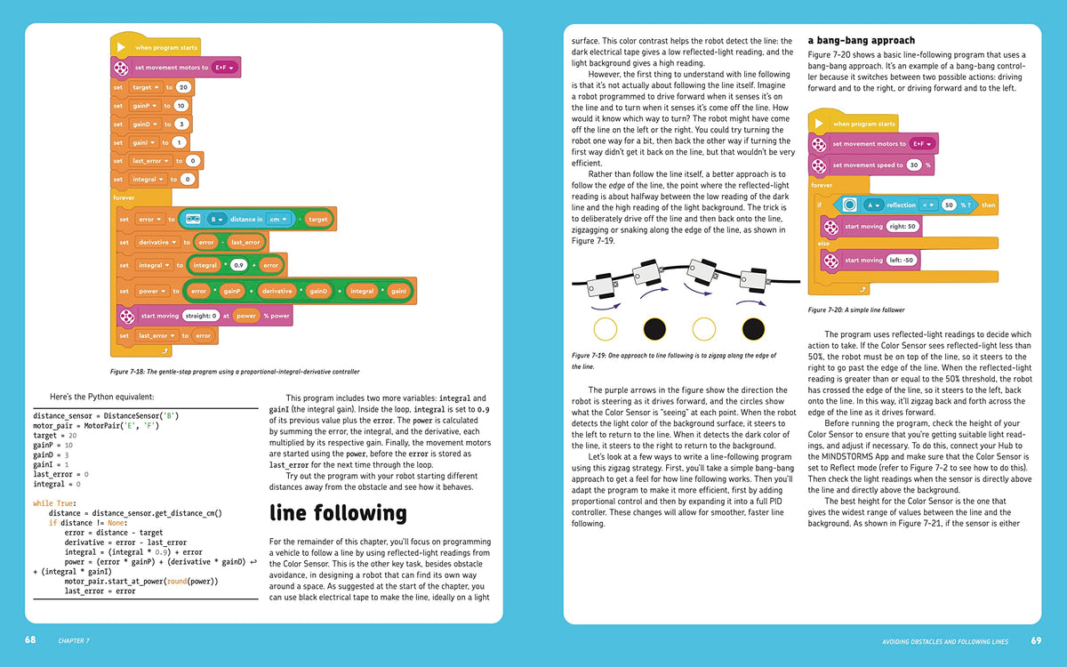 Mastering LEGO® MINDSTORMS: Build Better Robots with Python and Word Blocks