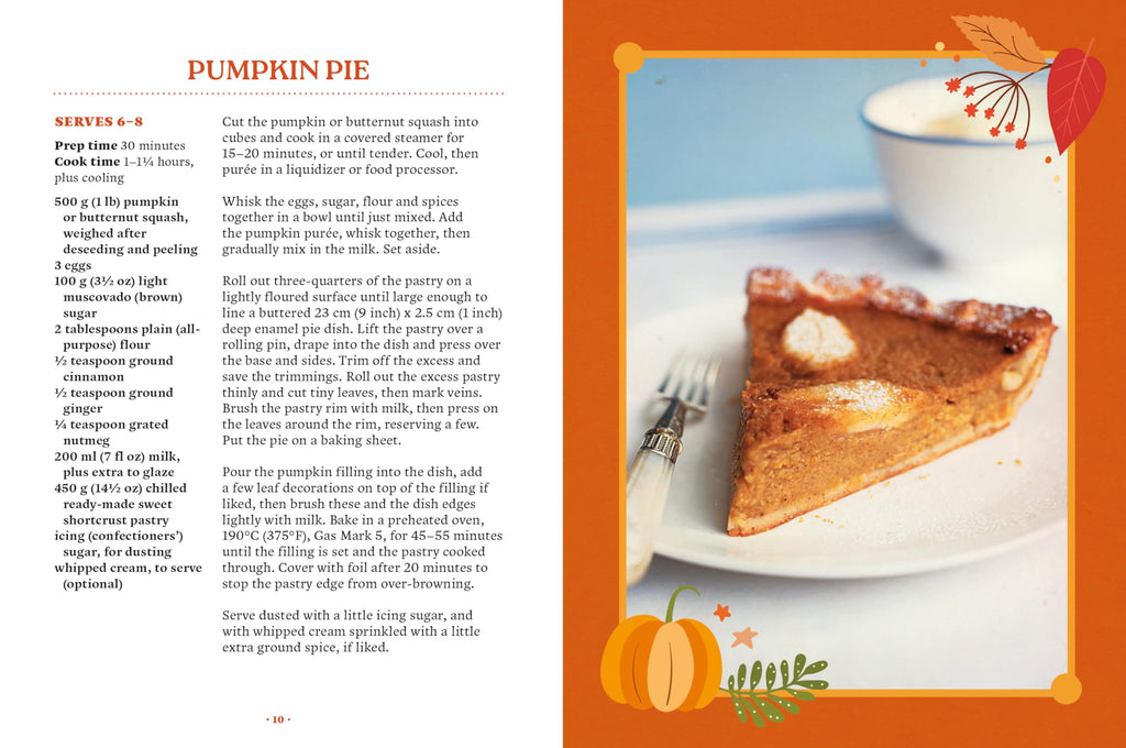 The Pumpkin Spice Cookbook: Recipes for irresistible treats with a hint of sugar and spice