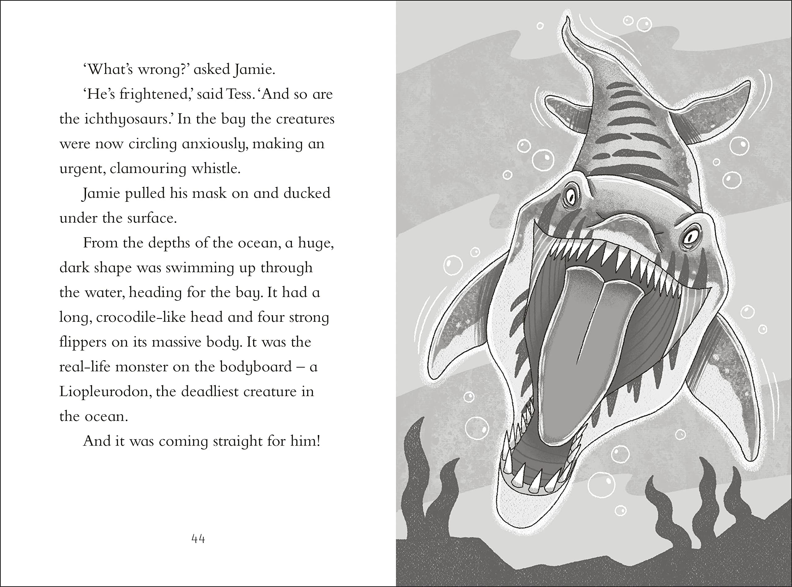 Dinosaur Club: Escaping the Liopleurodon