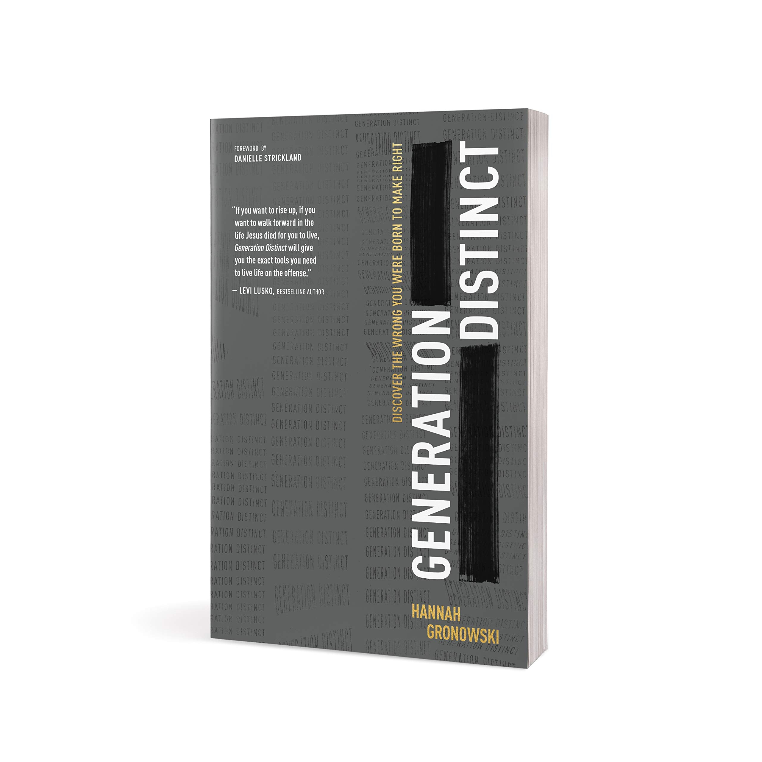 Generation Distinct: Discover the Wrong You Were Born to Make Right