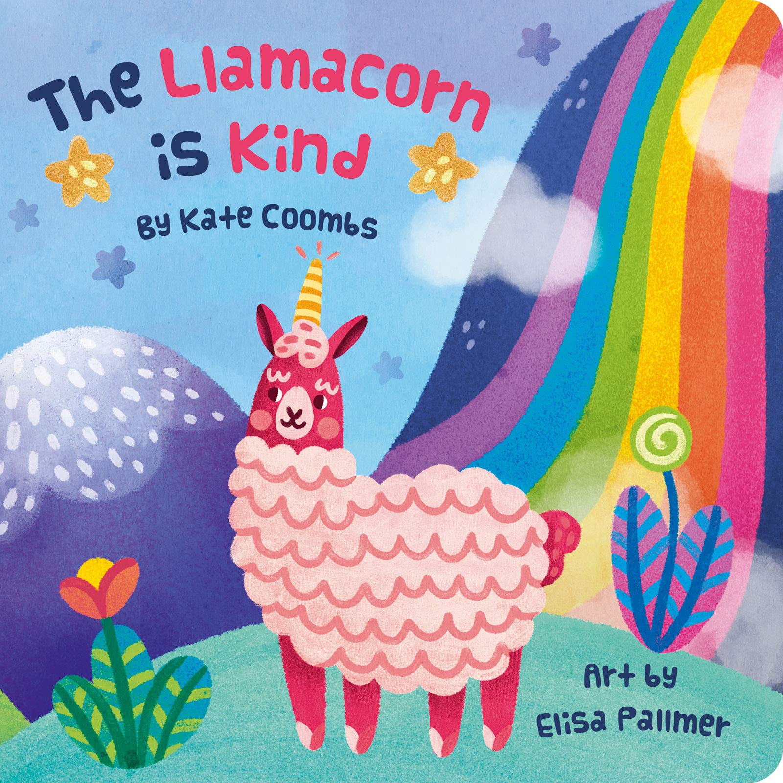 The Llamacorn Is Kind, board book