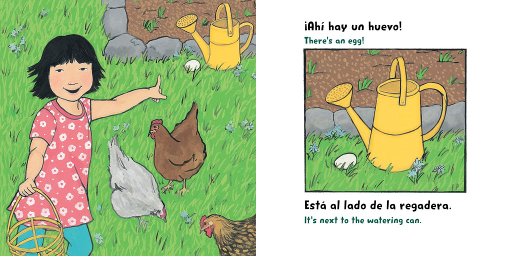 ¿Dónde están los huevos? / Where Are the Eggs? (Spanish Bilingual Edition) (Storytelling Math)