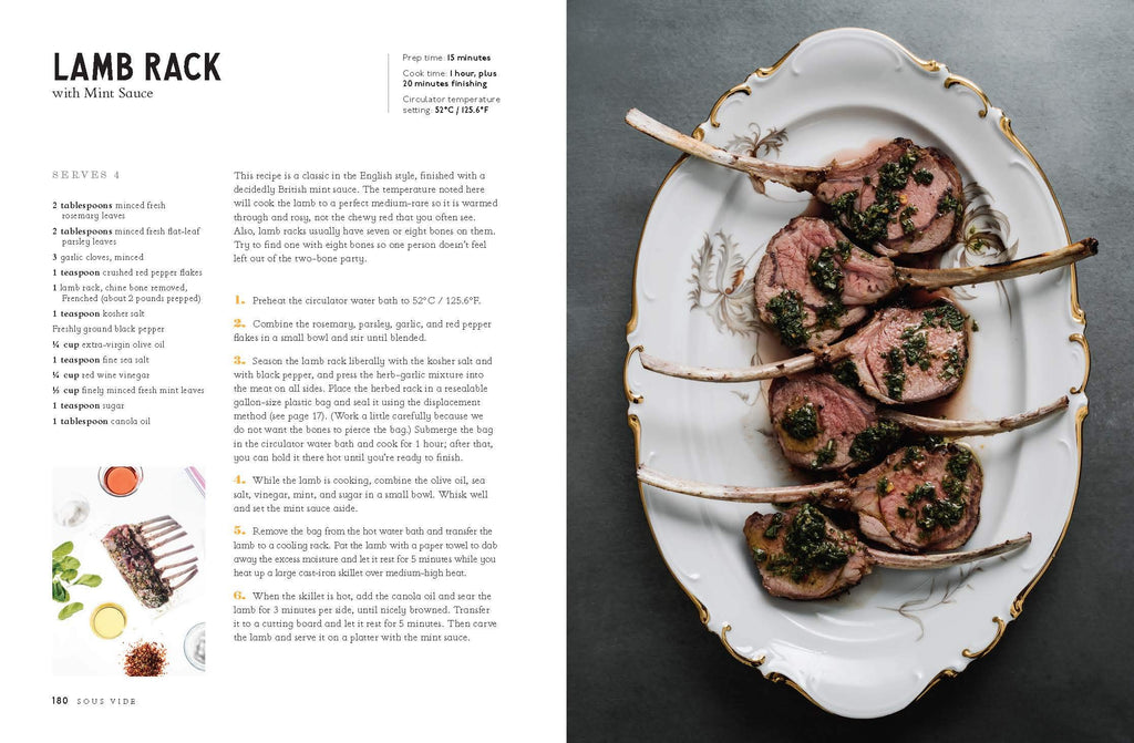 Sous Vide: Better Home Cooking: A Cookbook