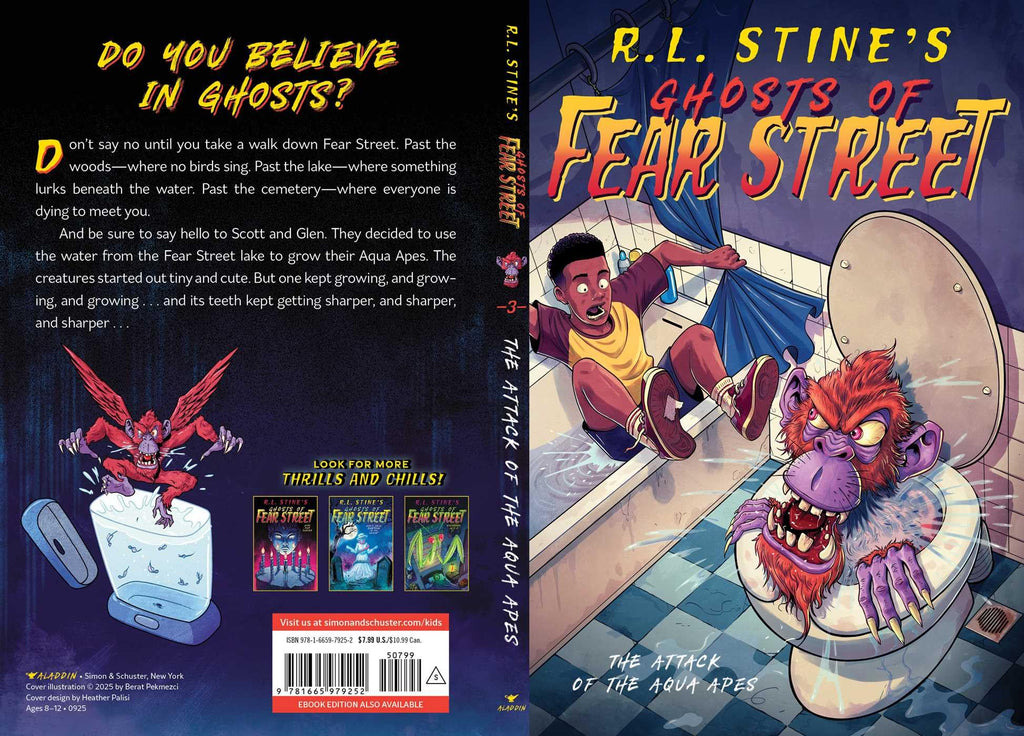 The Attack of the Aqua Apes (Ghosts of Fear Street)