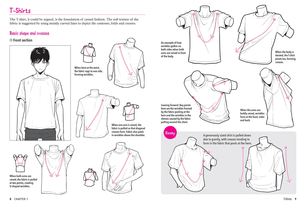 The Ultimate Guide to Manga Fashion: Learn to Draw Realistic Clothing--from Streetwear to High Fashion (with over 1000 illustrations)