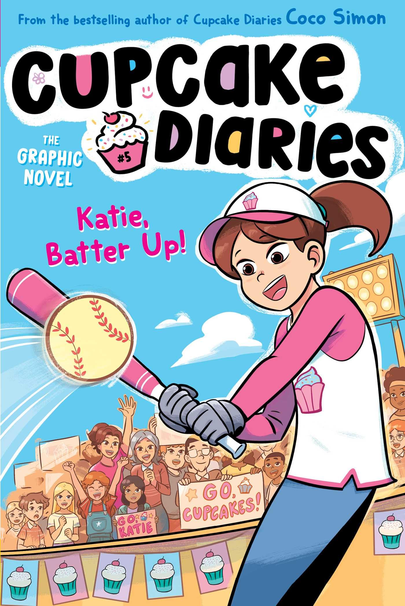 Katie, Batter Up! The Graphic Novel (Cupcake Diaries: The Graphic Novel)