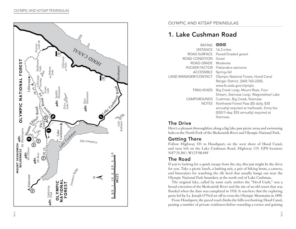 Wild Roads Washington, 2nd Edition: 80 Scenic Drives to Camping, Hiking Trails, and Adventures