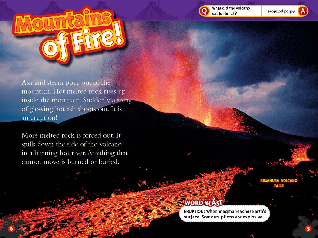 Volcanoes! (National Geographic Readers)
