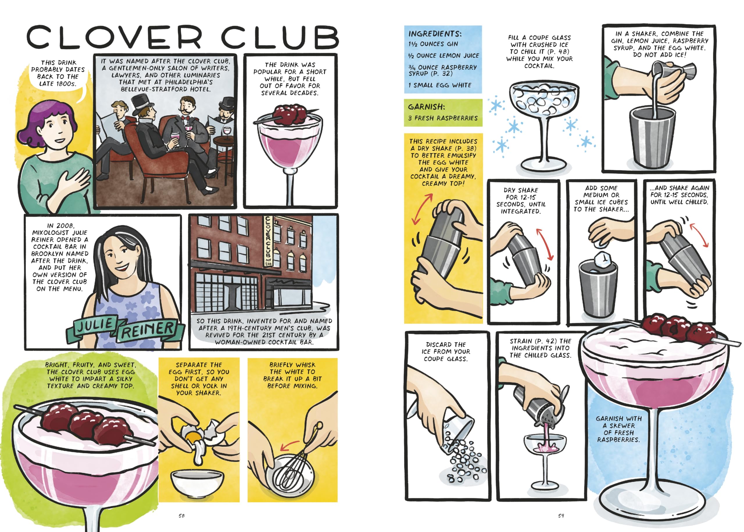 Let's Make Cocktails!: A Comic Book Cocktail Book