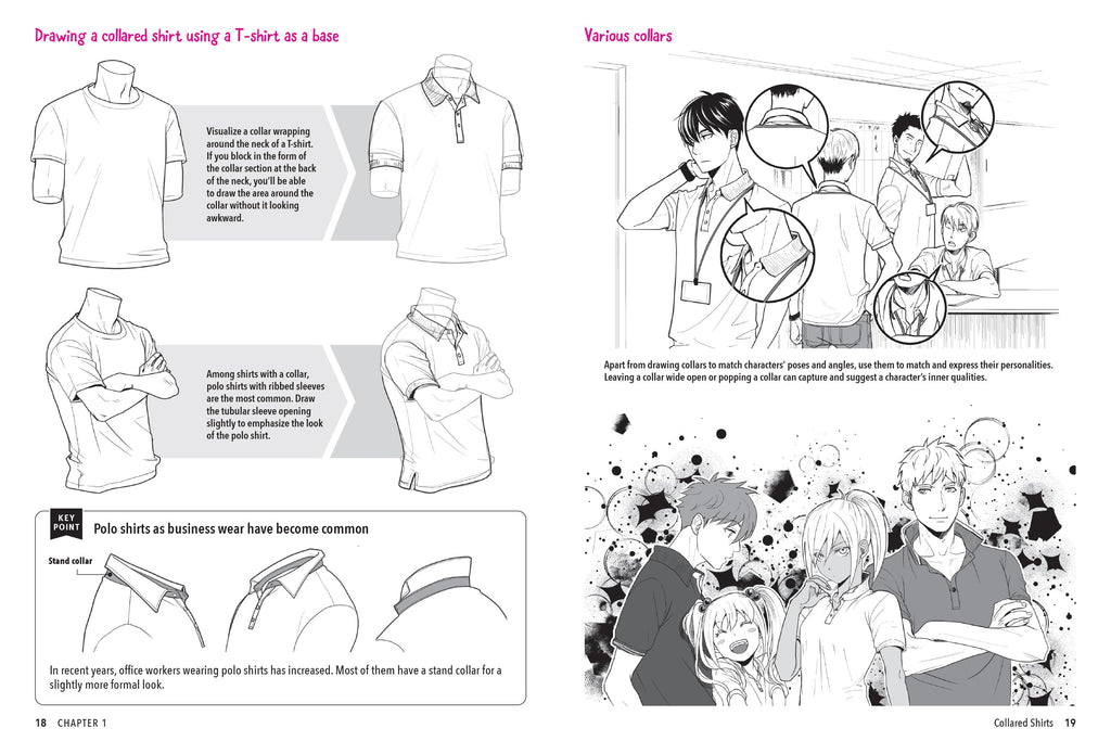 The Ultimate Guide to Manga Fashion: Learn to Draw Realistic Clothing--from Streetwear to High Fashion (with over 1000 illustrations)