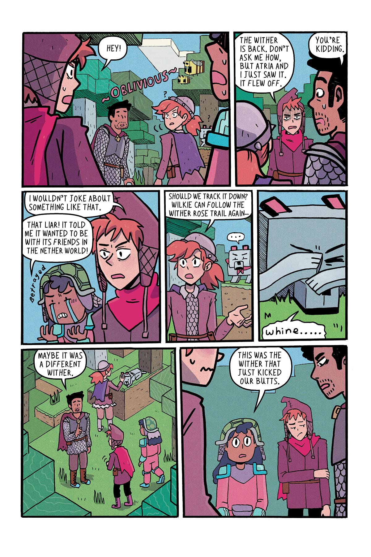 Minecraft: Wither Without You Volume 2 (Graphic Novel)