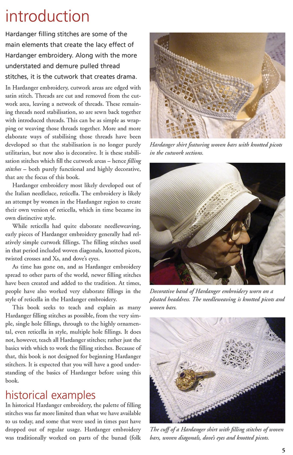 Hardanger Filling Stitches: A step-by-step handbook